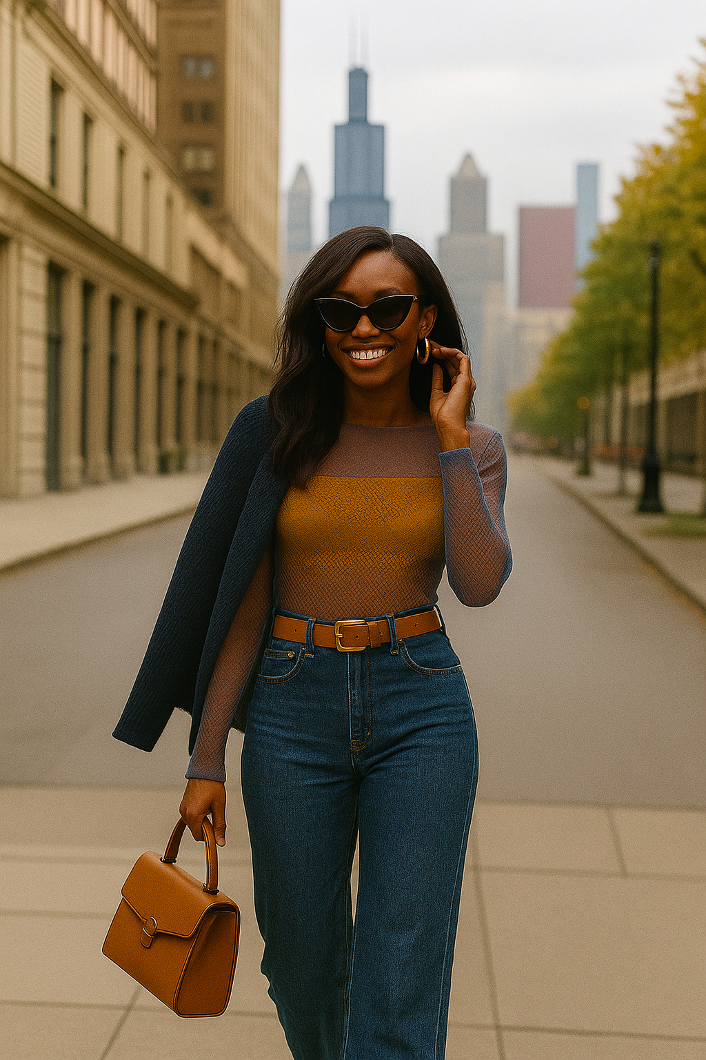 Layers, Latte, and Leopard Print: Fall Fashion in the Windy City