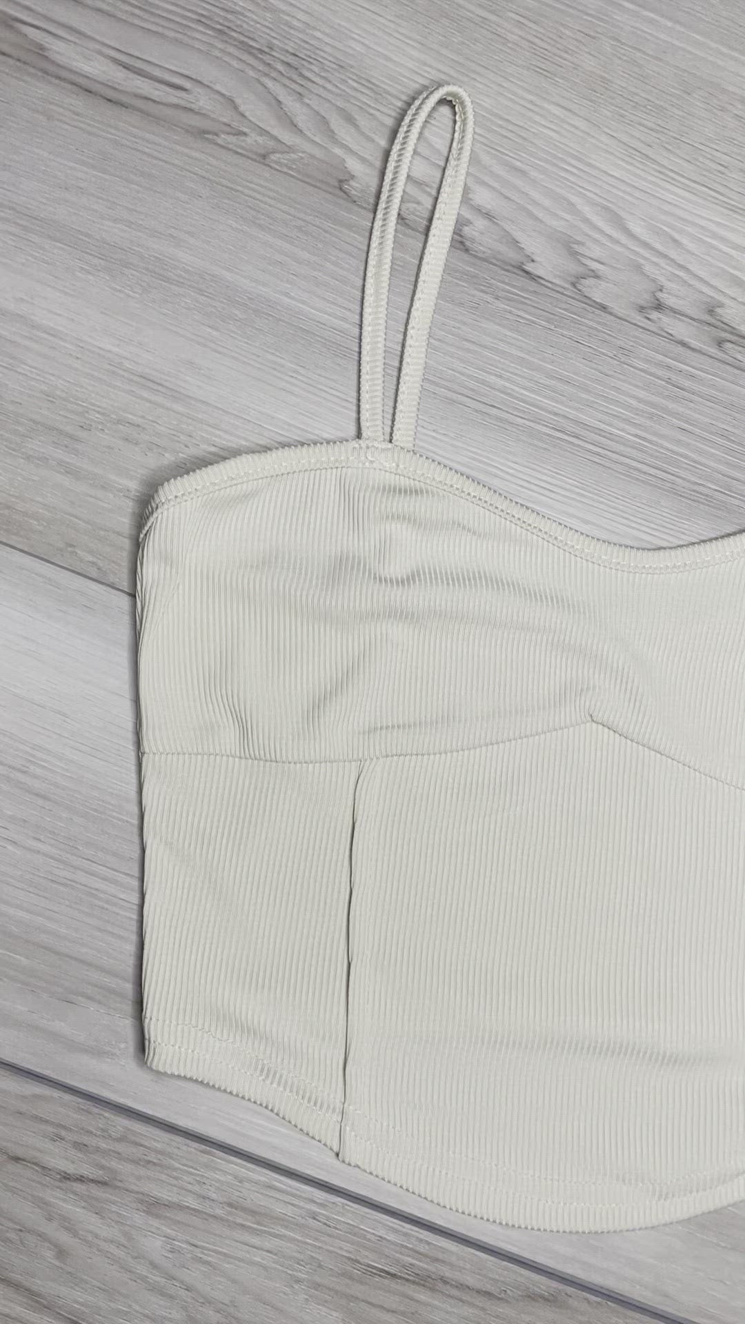 Crème De La Crème Cropped Tank Top